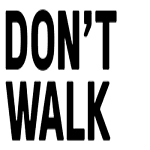 Don't Walk logo