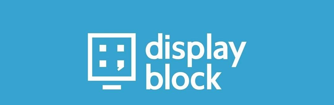 Display block cover