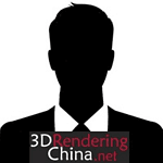 3d Rendering China logo
