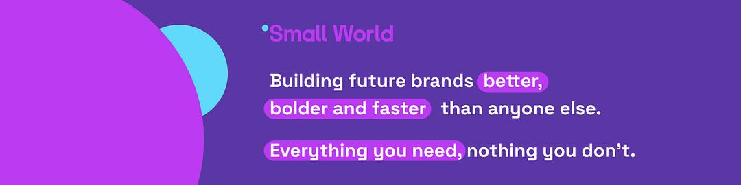 °Small World - Branding, Marketing, Advertising cover