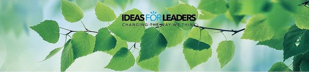 Ideas for Leaders cover