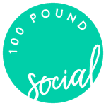 100 Pound Social logo