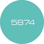 5874 Design logo