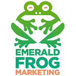 Emerald Frog Marketing logo