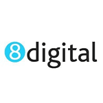 8 Digital logo