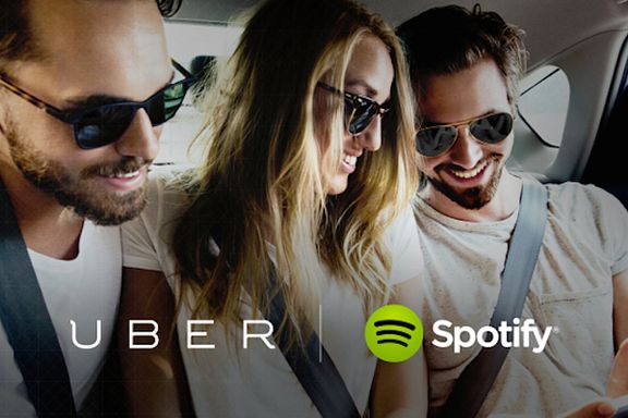 co branding examples uber spotify